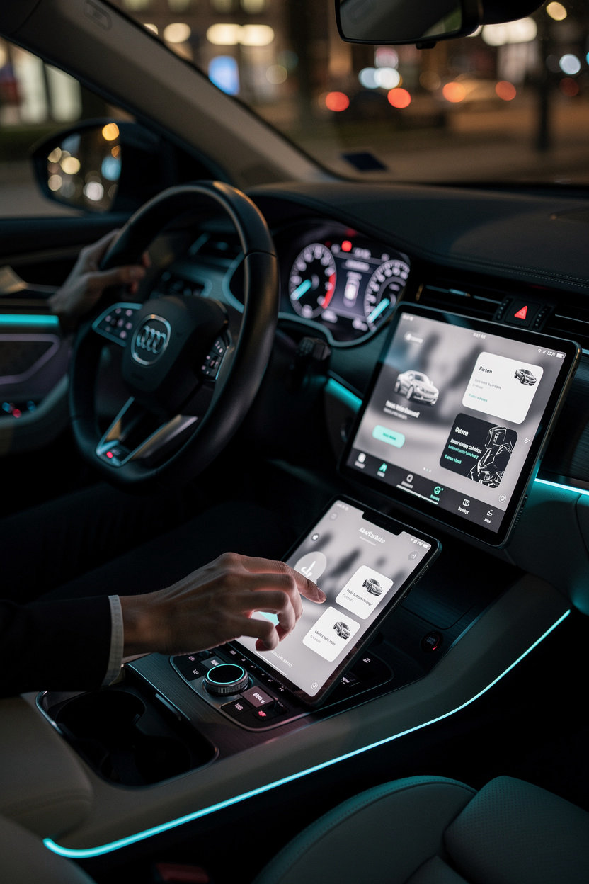 link in bio cars and tech expertise - modern automotive technology integration